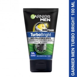 Garnier Men Turbo Bright Duo Foam 100ml